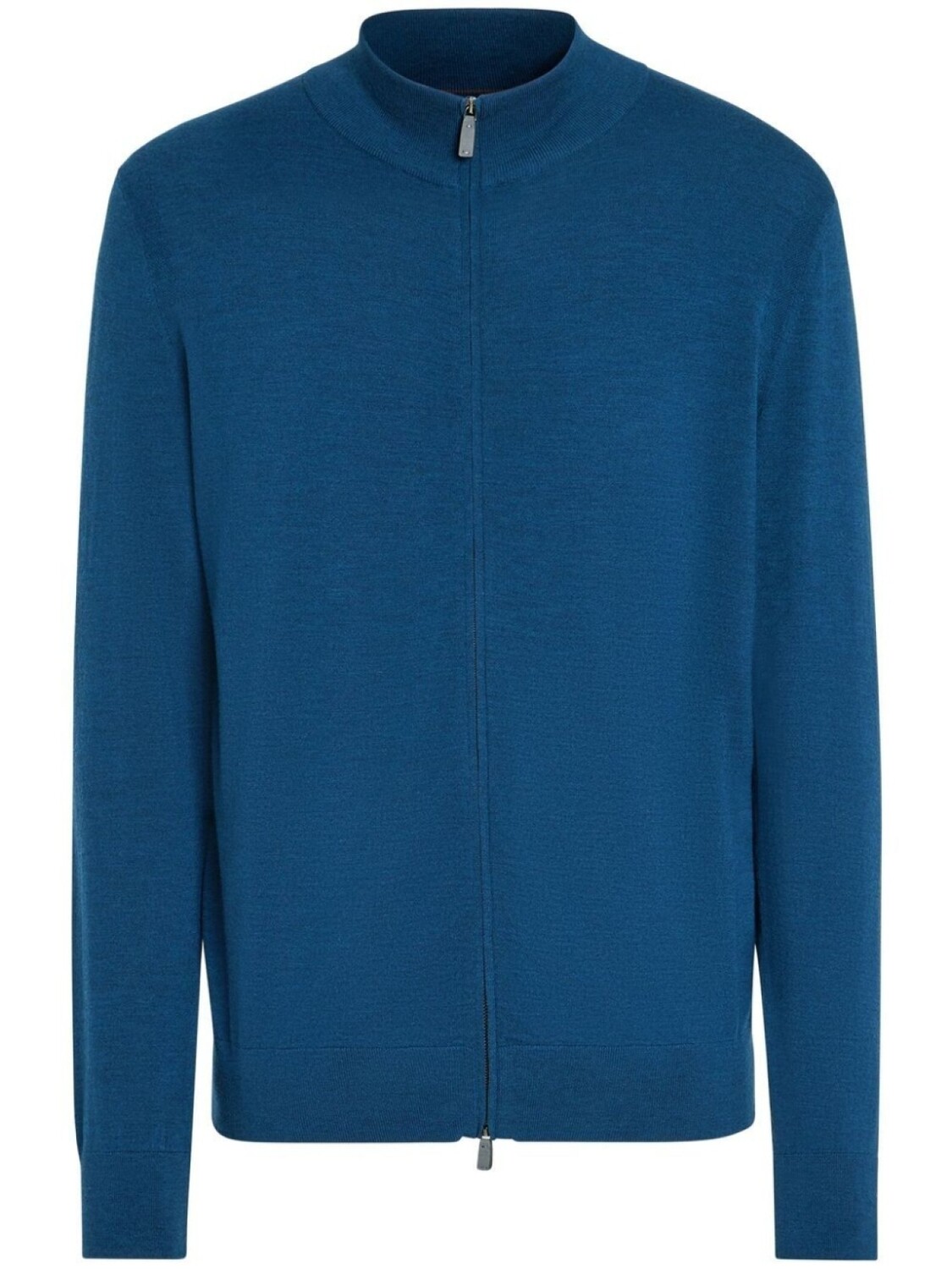 

Zegna шерстяной кардиган на молнии, синий