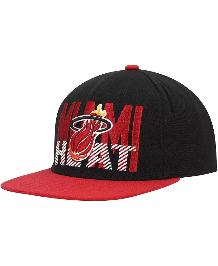 

Мужская черная бейсболка Miami Heat SOUL Cross Check Mitchell & Ness