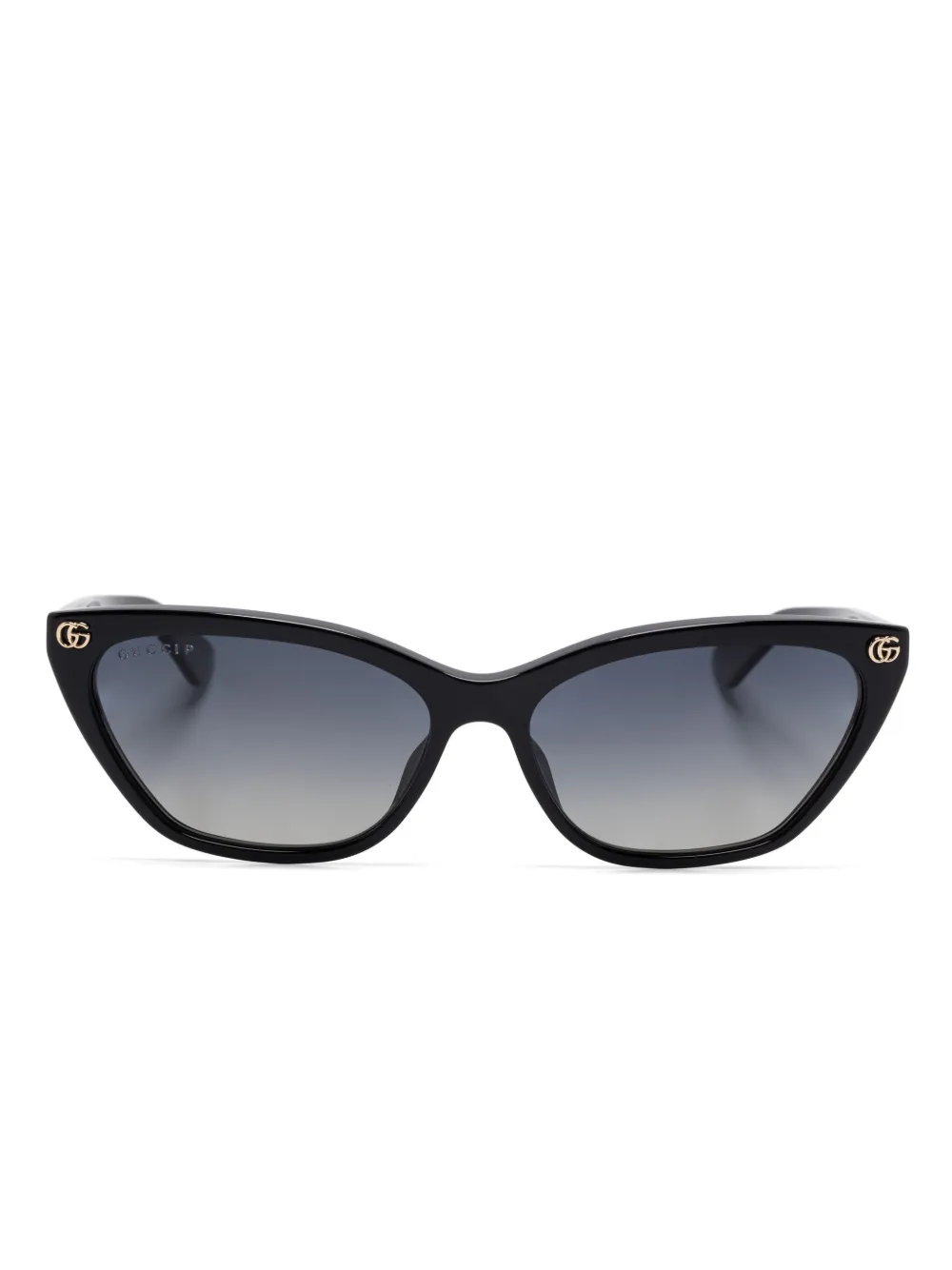 

Солнцезащитные очки в оправе 'кошачий глаз' Gucci Eyewear, черный