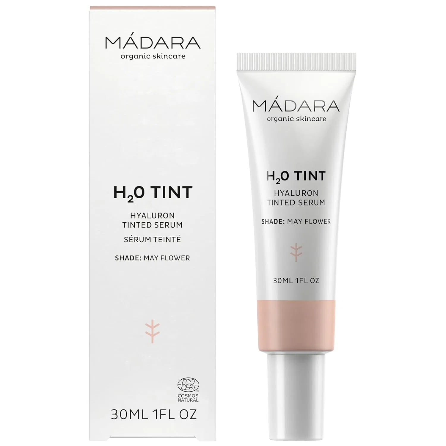 Сыворотка Mádara — Тонирующая гиалуроновая «H2O Tint» #1 May Flower от — фото 2