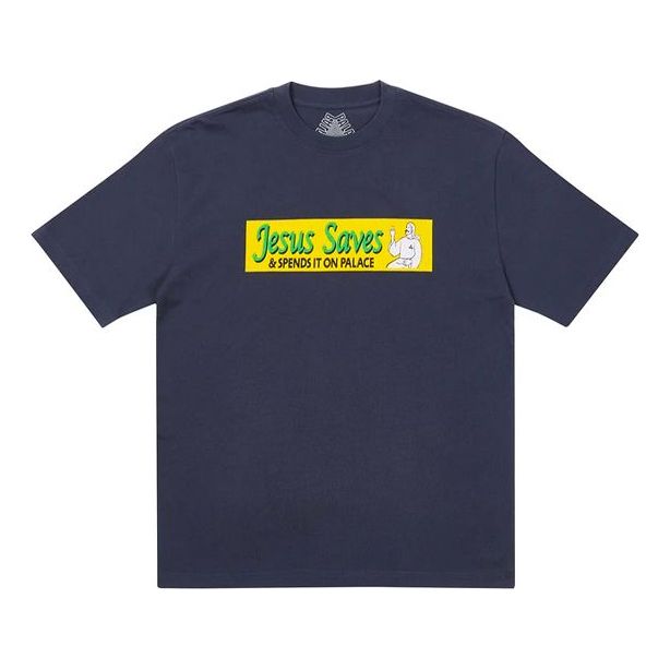 

Футболка PALACE Chest Logo Short Sleeve Unisex Navy Blue, синий