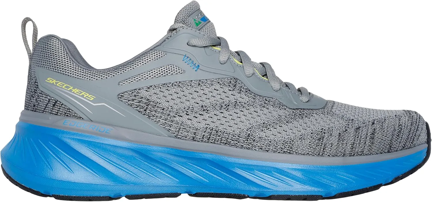 Мужские кроссовки Skechers Edgeride Enzoh, серый/синий — фото 4