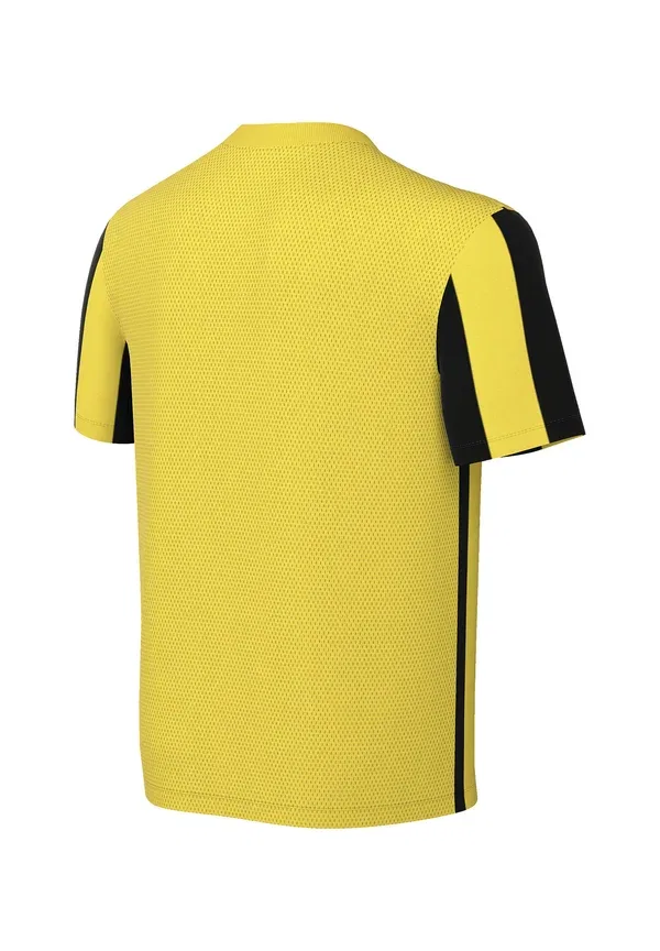 Футболка Nike Performance Division V Striped Fussball Teamsport Sports, желто-черная — фото 2