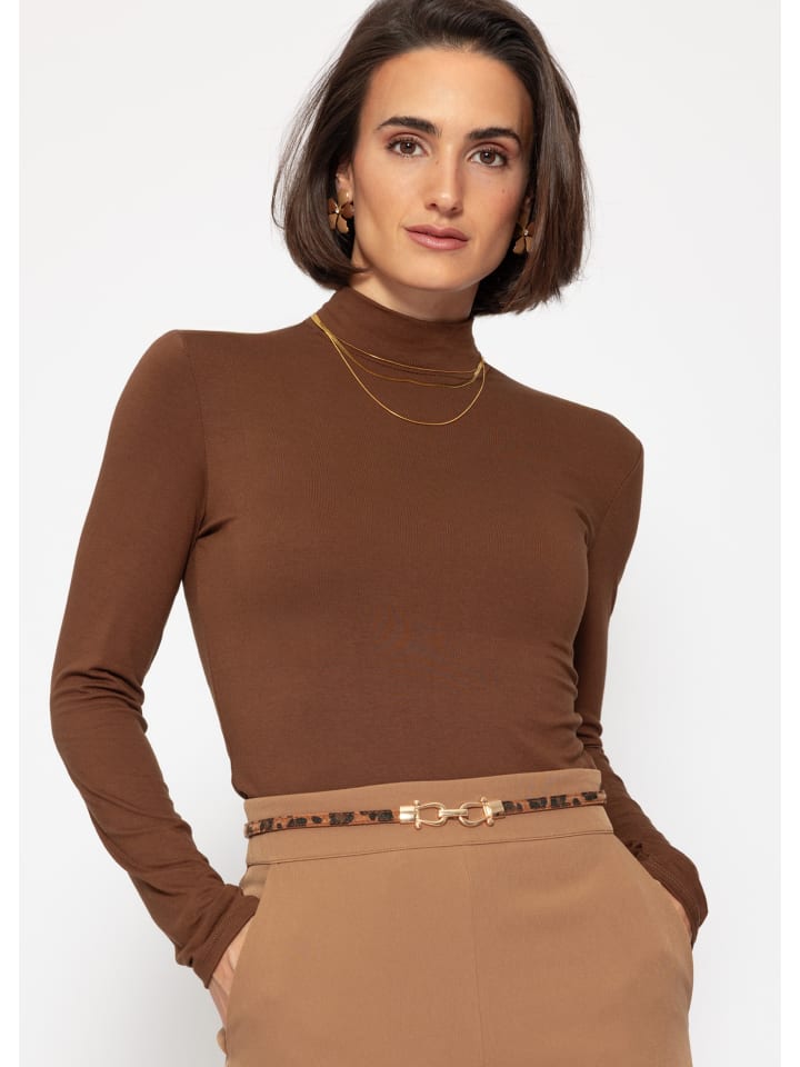 

Топ SASSYCLASSY, коричневый