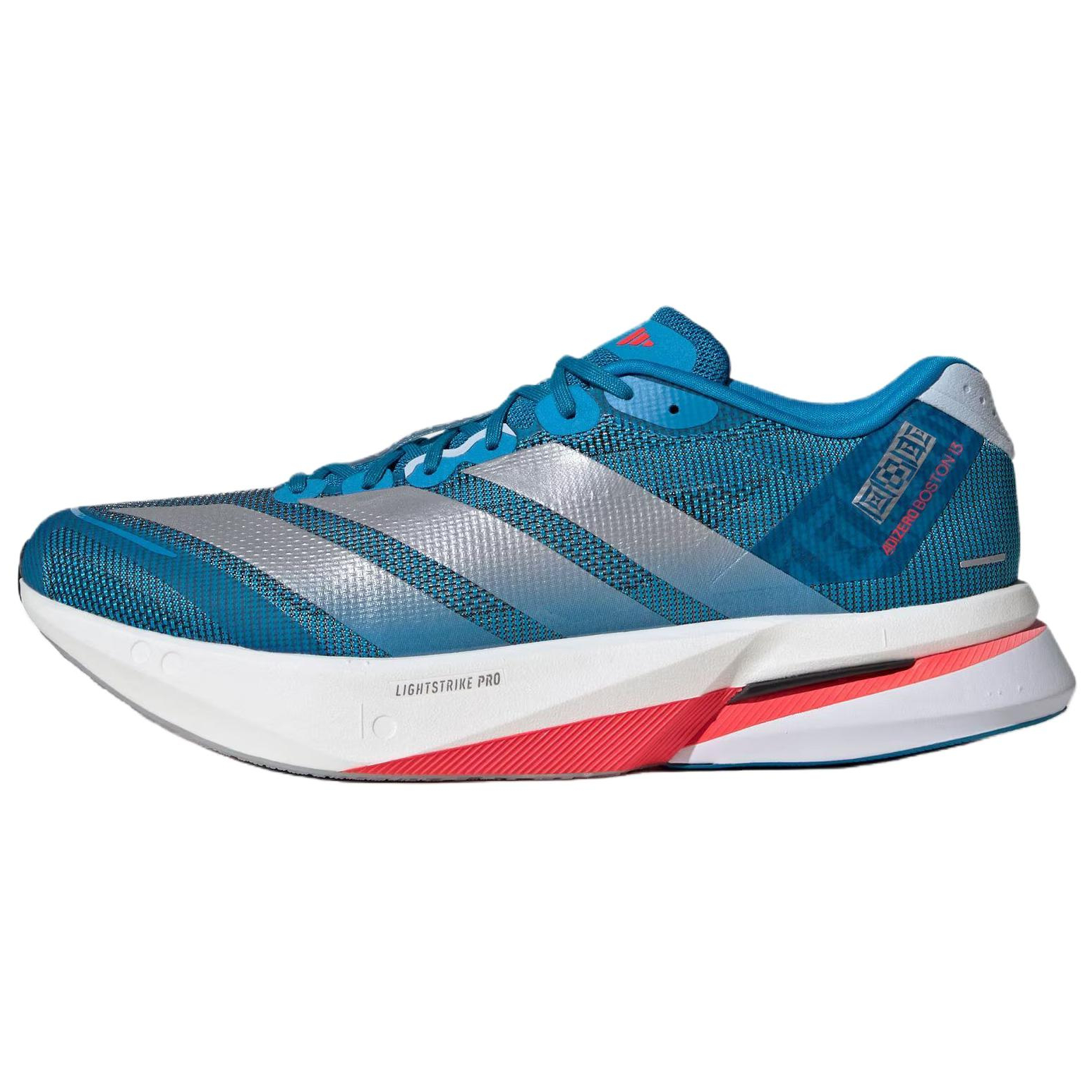 

Adizero Boston 13 мужские беговые кроссовки Solar Blue Adidas, синий
