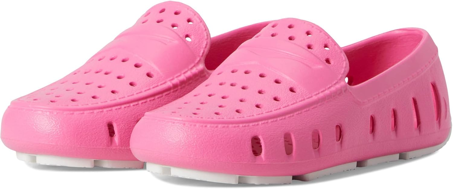 

Легкие и водостойкие лоферы Floafers Prodigy Driver EVA, белый/розовый