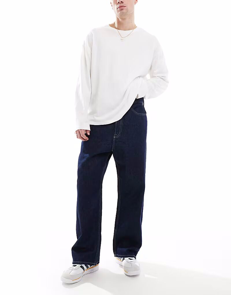 

Джинсы Jack & Jones Ron Skate Fit темно-синего цвета