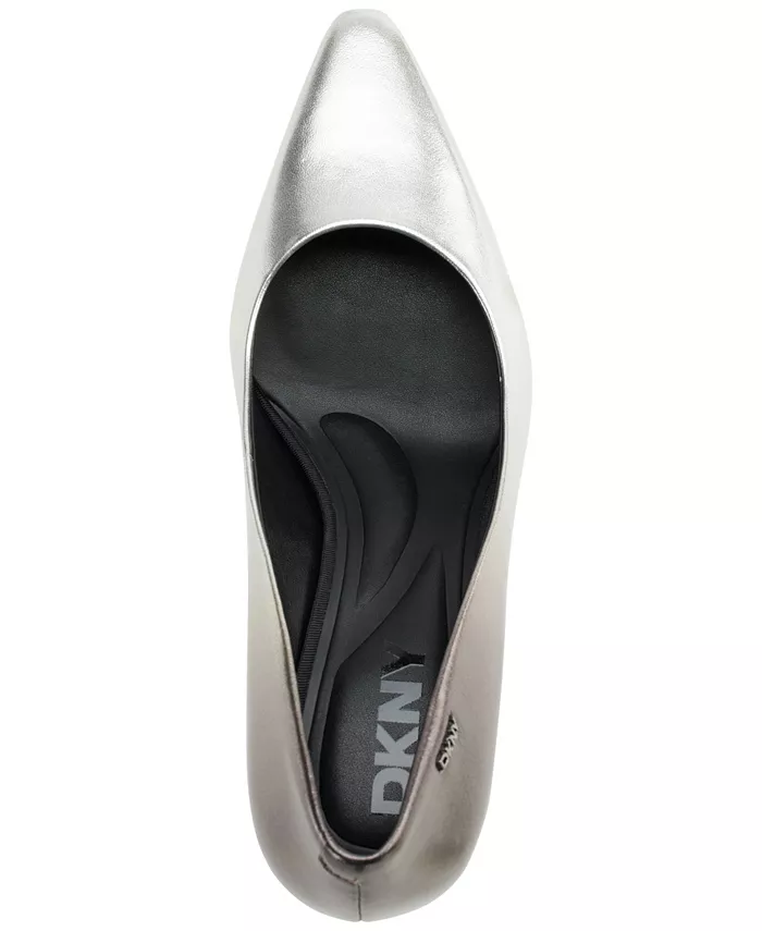 Женские туфли Charlie Slip On DKNY, серый — фото 4