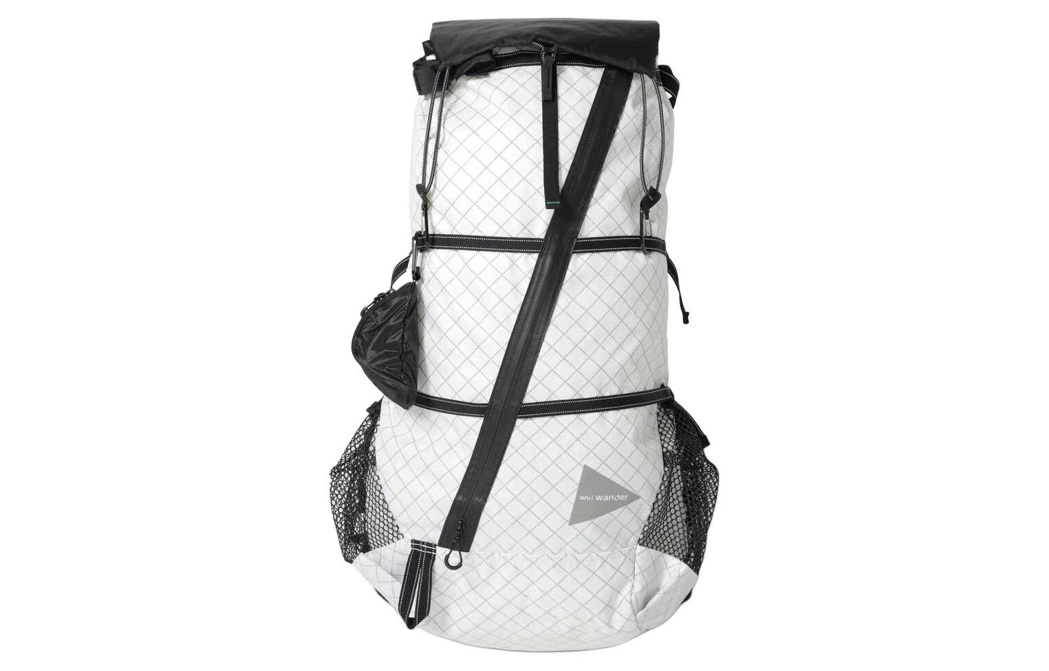 

Переработанный материал, Полиэстер Наружный Альпинистский Рюкзак Унисекс Экрю And Wander