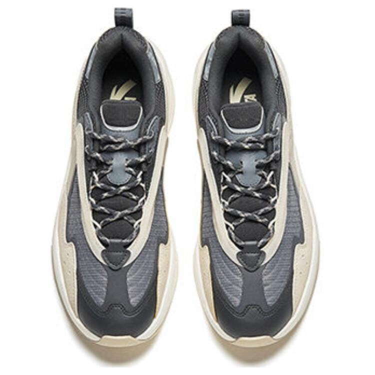Кроссовки ANTA Through Chunky Sneakers Men Low-top Castle Grey/Cold Grey/Light Soot, серый — фото 2