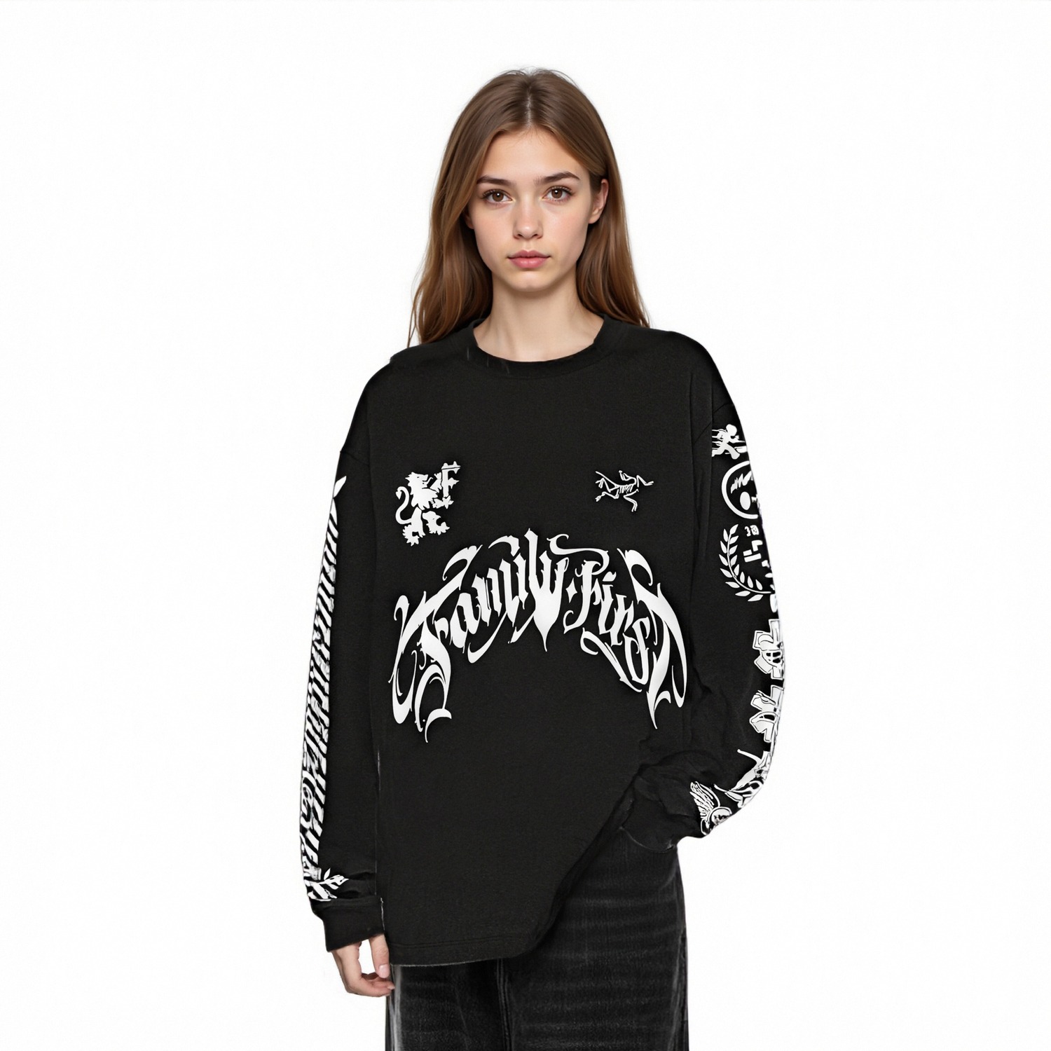 Arcteryx Футболка Unisex Black/Black Crew Neck Moderate — фото 3