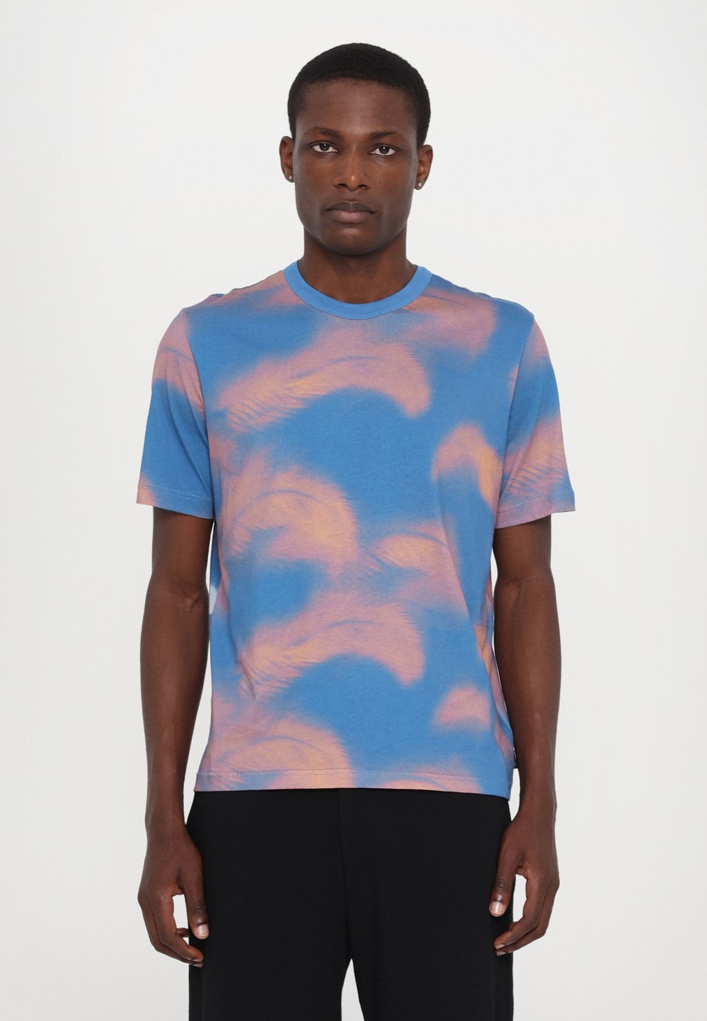 

Футболка с принтом CASUAL FIT PS Paul Smith, синий