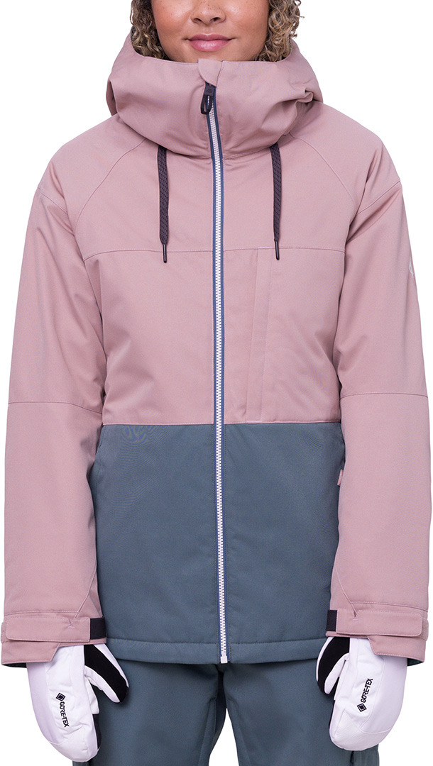 

686 Куртка Athena insulated dusty mauve colorblock M