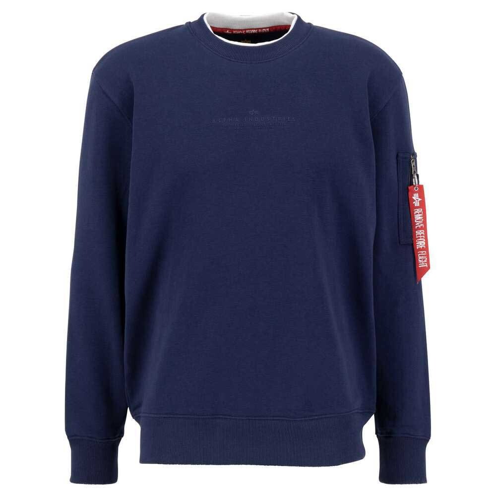 

Толстовка Alpha Industries Double Layer, синий