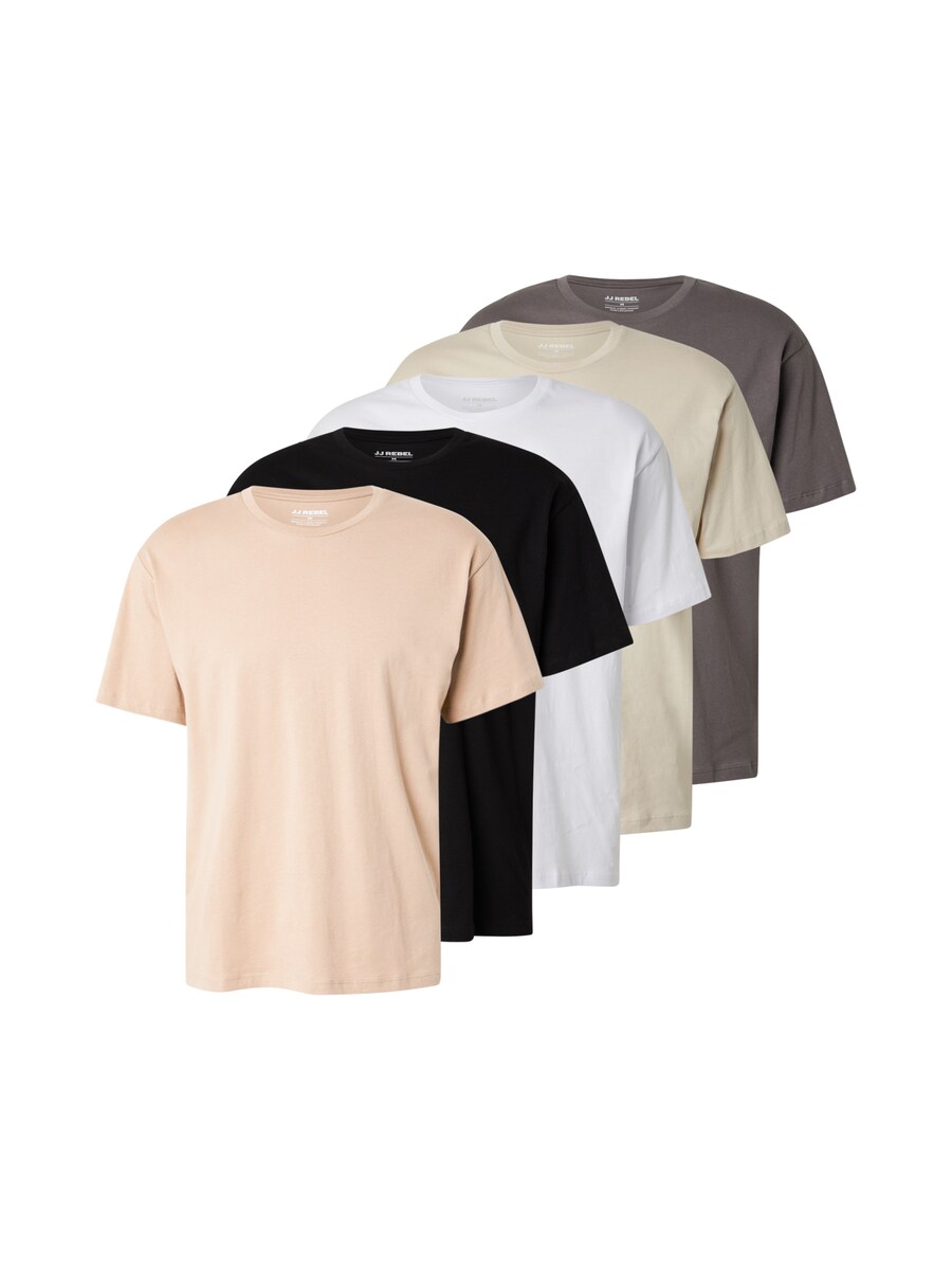 

Рубашка JJ Rebel, цвет Grey/Taupe/Basalt grey/Black/White