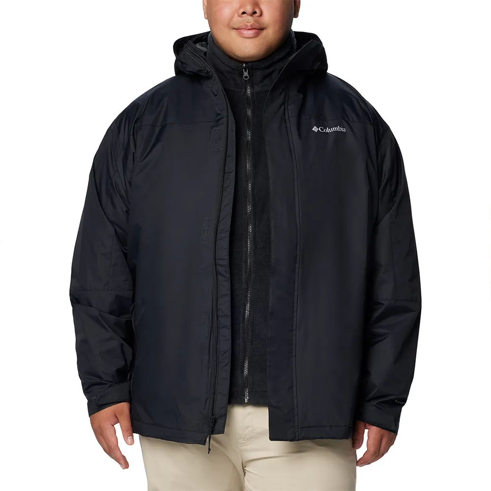 

Куртка Columbia Tunnel Falls II Plus Size detachable, черный