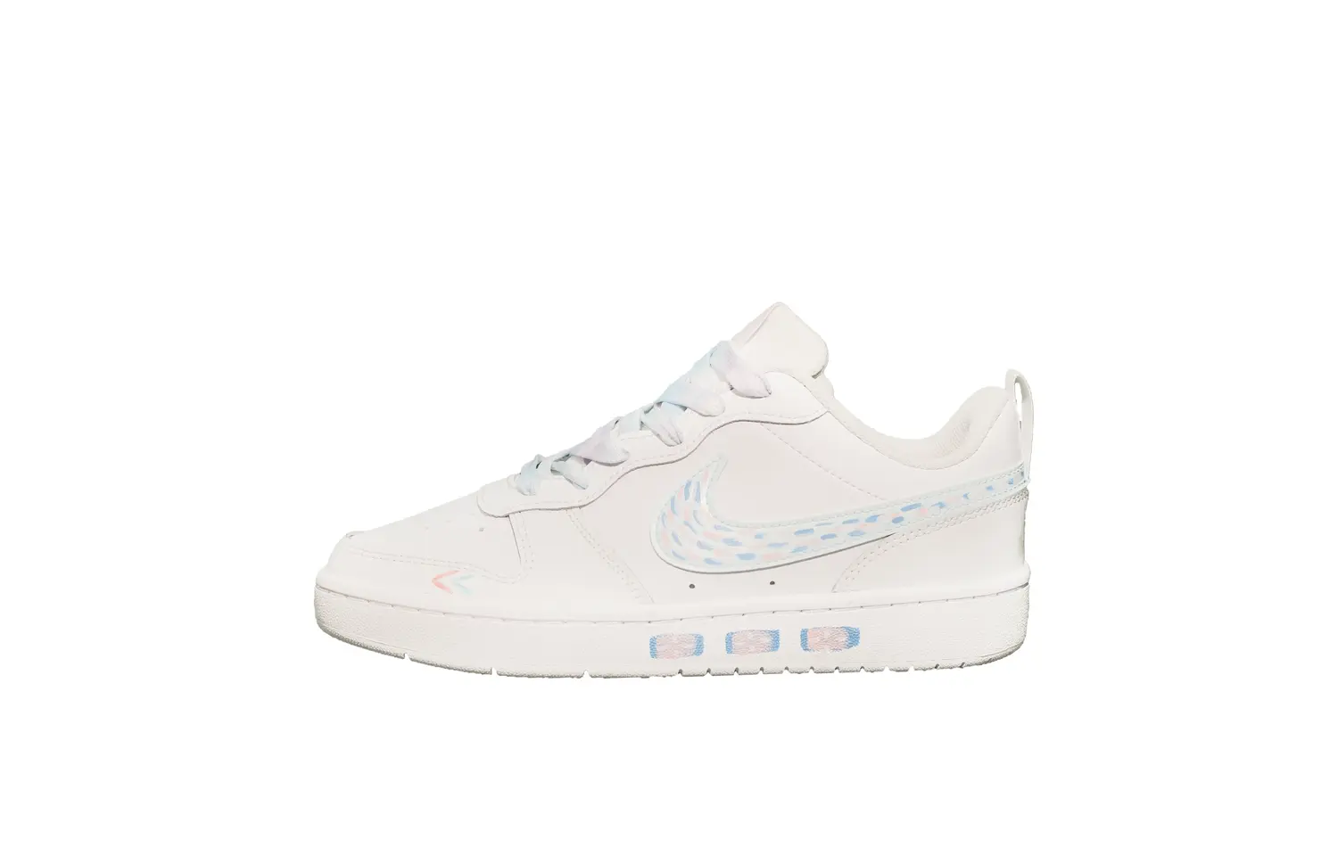 

Nike Безопасные скейтерские кроссовки Court Borough Impression Monet Slip Resistant Low top White Kids'