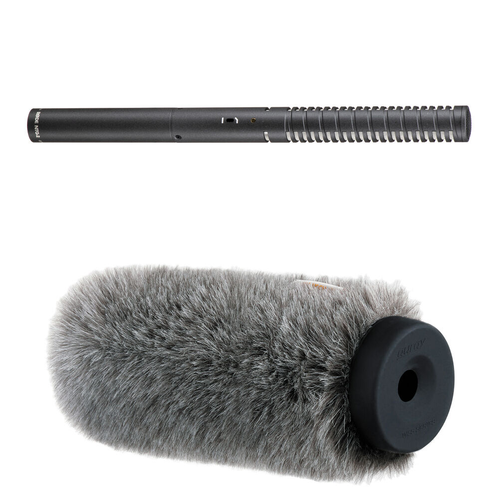 

Комплект микрофона-пушки RODE NTG2 и ветрозащитного экрана Auray