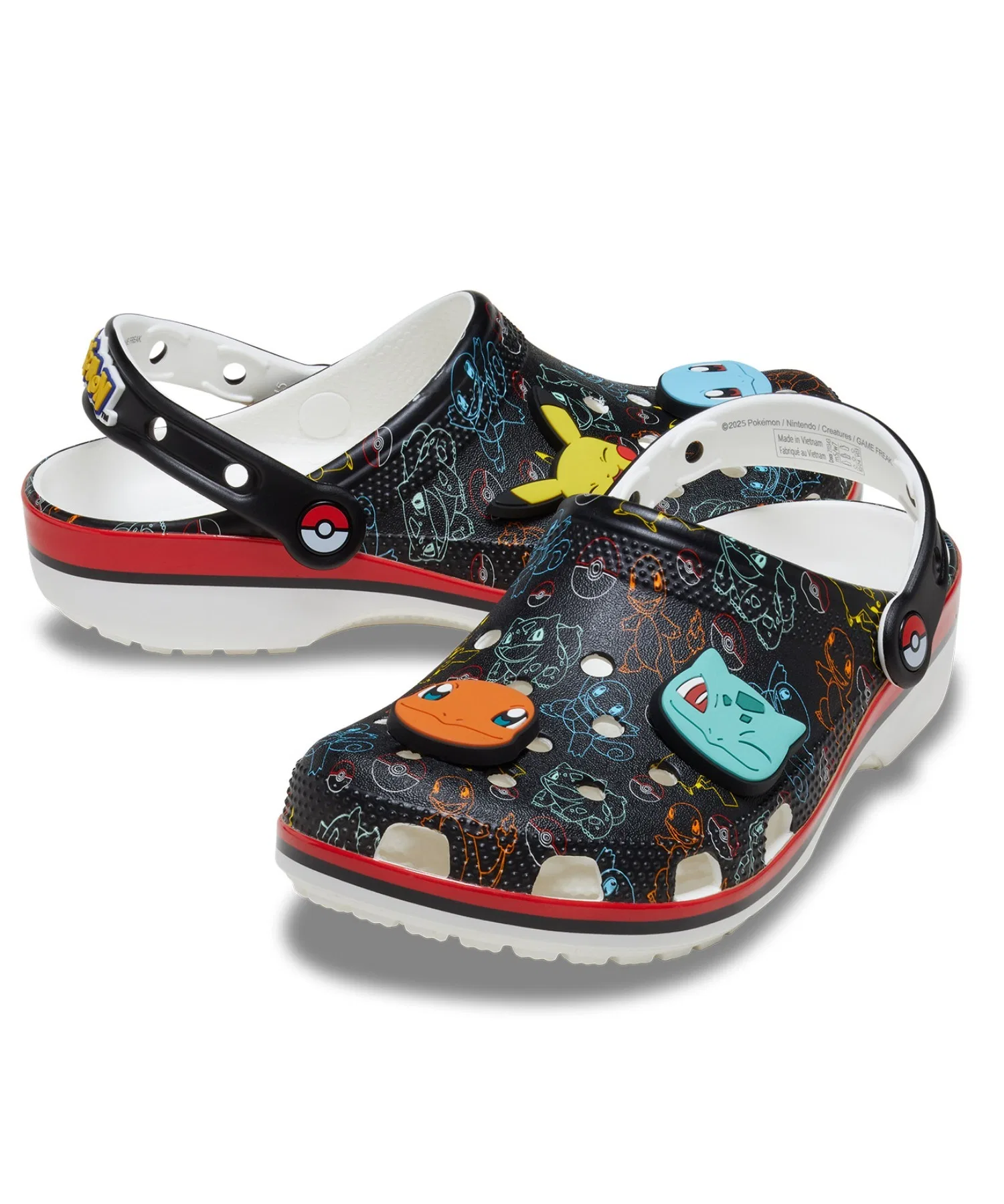 Кроксы crocs Pokemon Print Classic Clog