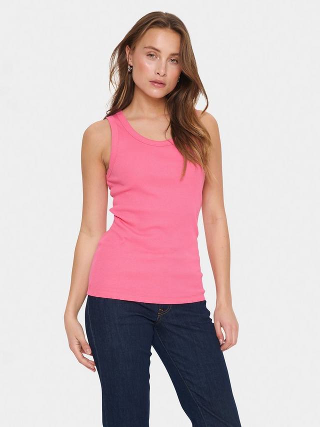 

Футболка-майка Aster Organic Cotton Rich Saint Tropez, Mid Pink