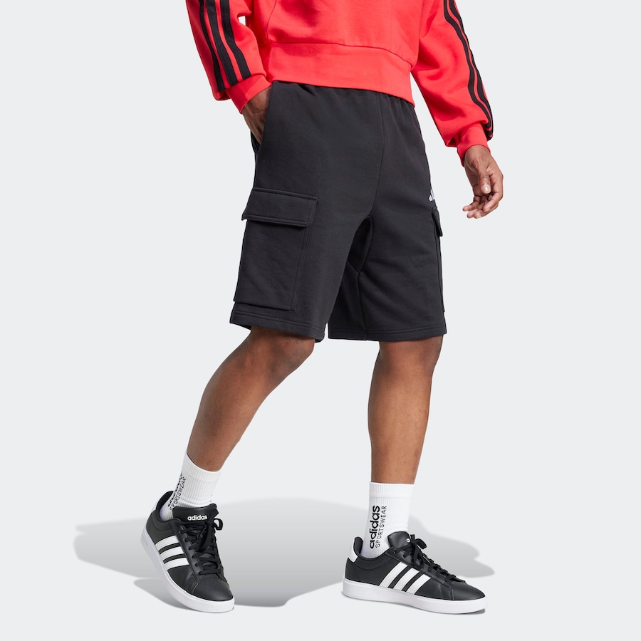 Свободные спортивные брюки ADIDAS SPORTSWEAR Feelcozy, черный — фото 4