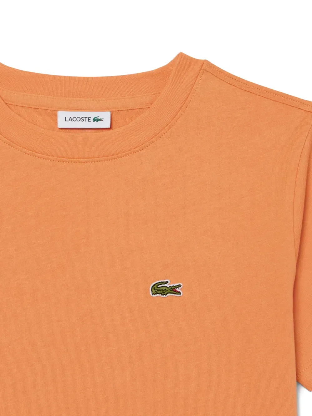 Футболка с круглым вырезом Lacoste, оранжевый — фото 2