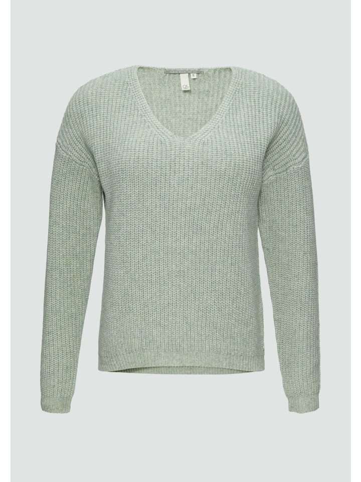 

QS Вязаный свитер цвета 72W0_шалфейно-зеленый