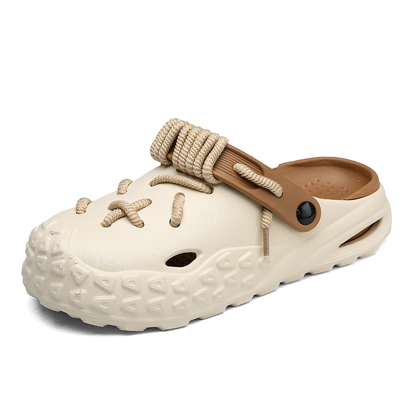 

NANJIREN Клоги унисекс бежево-желтые, цвет Beige Yellow