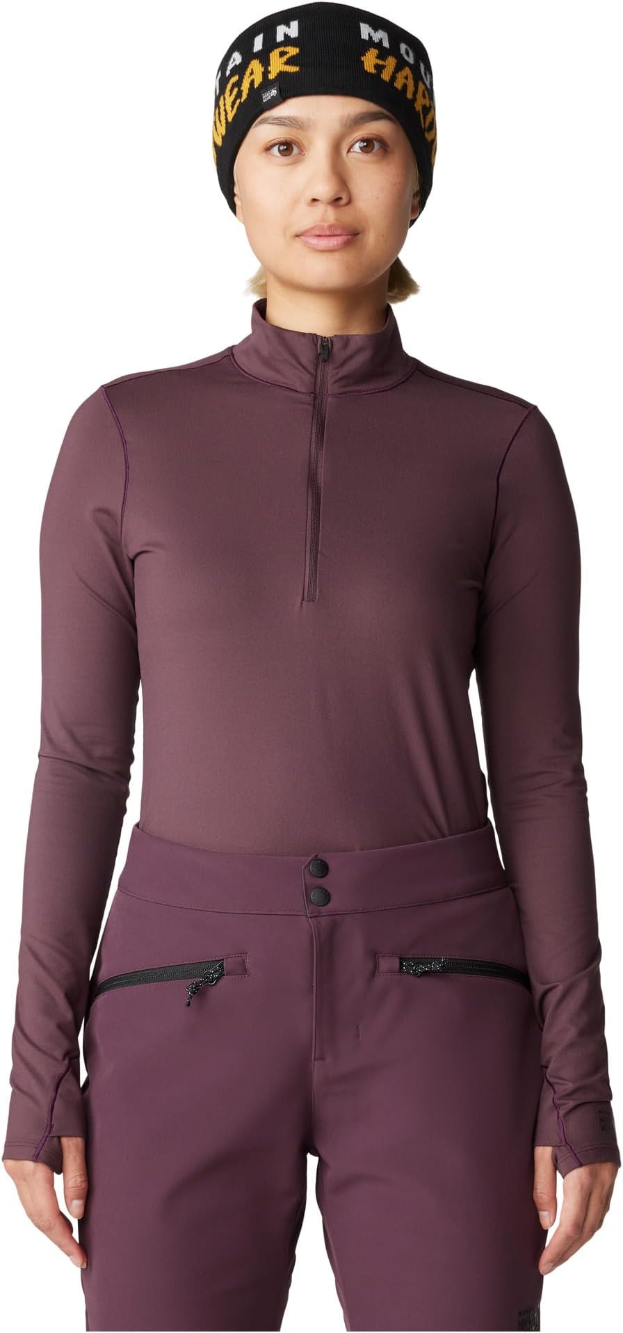 

Свитер Mountain Hardwear Butter Up 1/2 Zip, цвет Blackberry