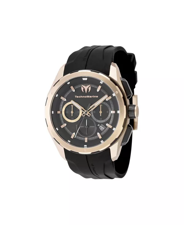 

Мужские кварцевые часы tm-318106 Ocean с черным циферблатом Technomarine, black