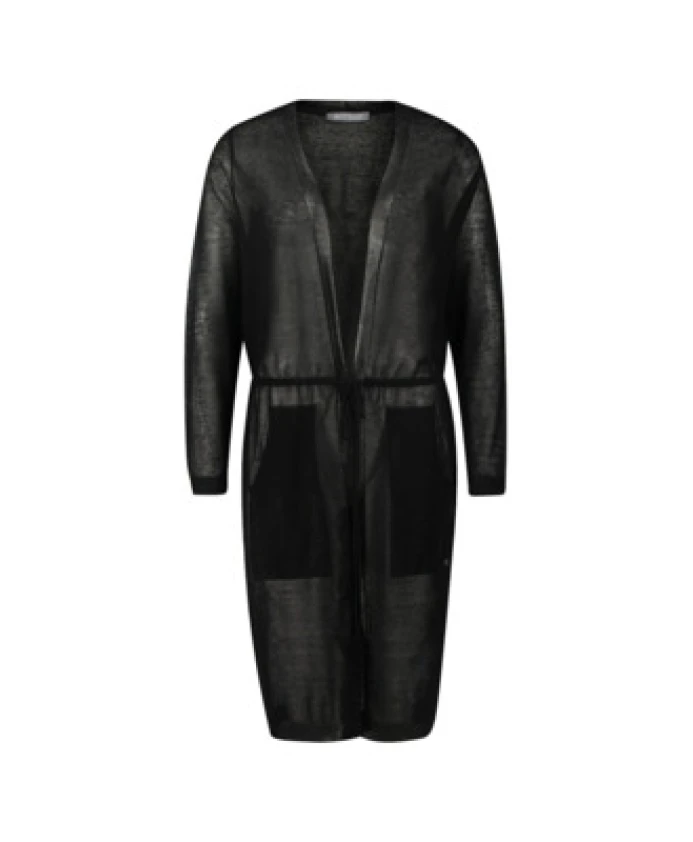 

Женский однотонный пуловер/кардиган Betty & Co, черный