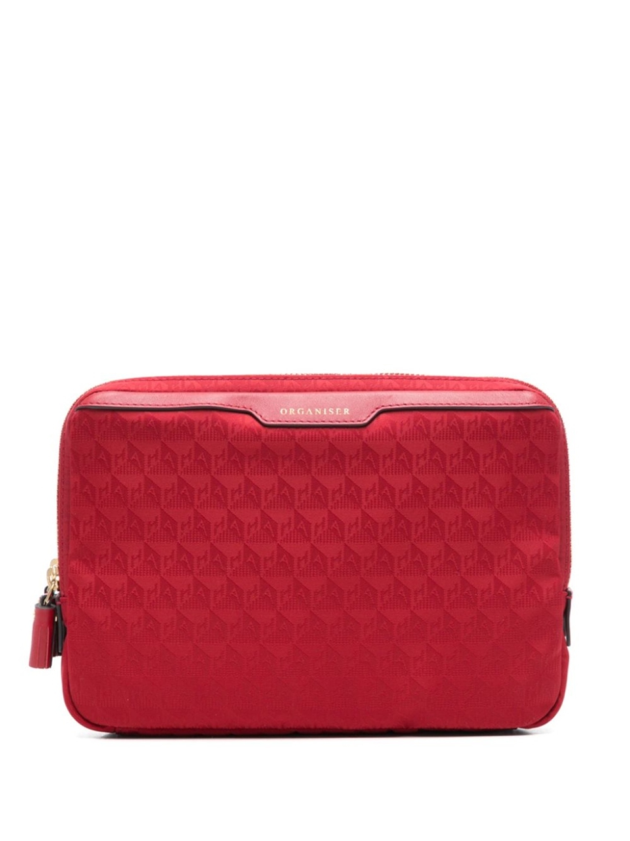 

Anya Hindmarch клатч A5 Organizer Duo, красный