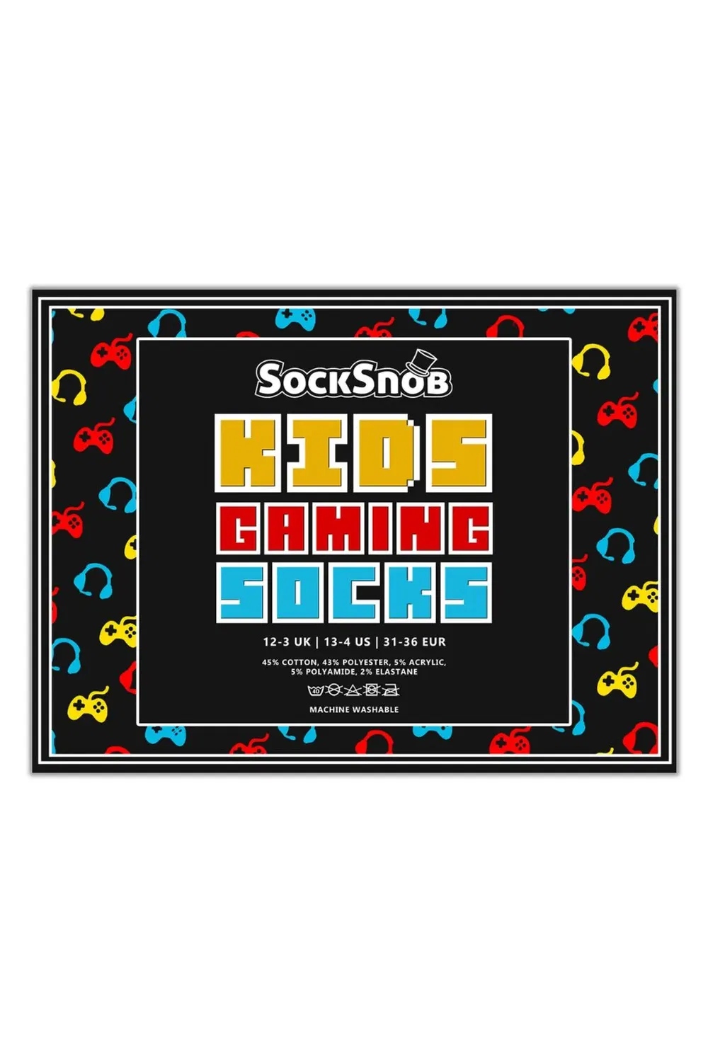 Комплект носков с принтом Video Gaming Sock Snob, Multi — фото 2