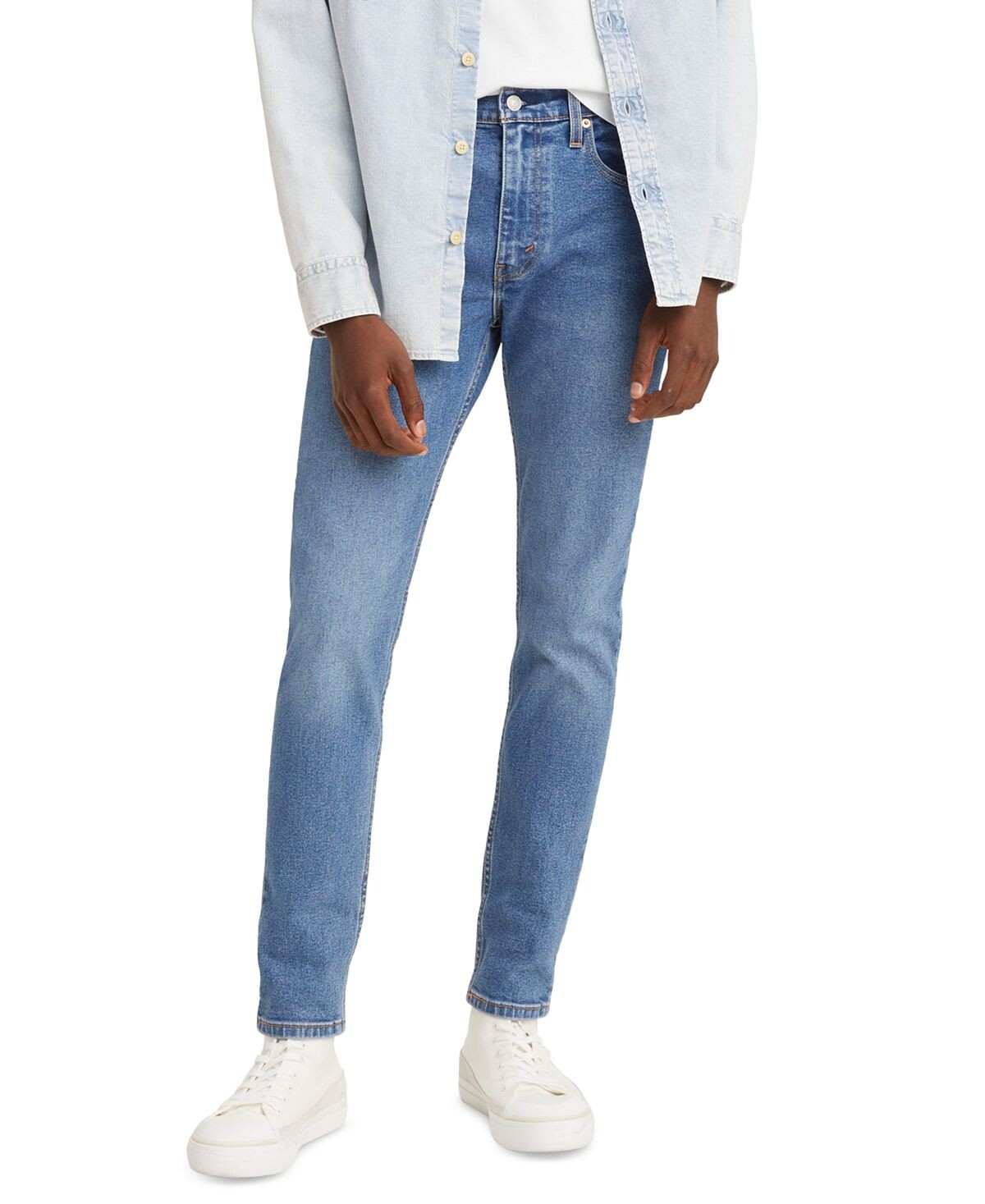 

Джинсы Levi's Men's 512 Slim Taper All Seasons Tech Jeans, синий (размер 32х32)