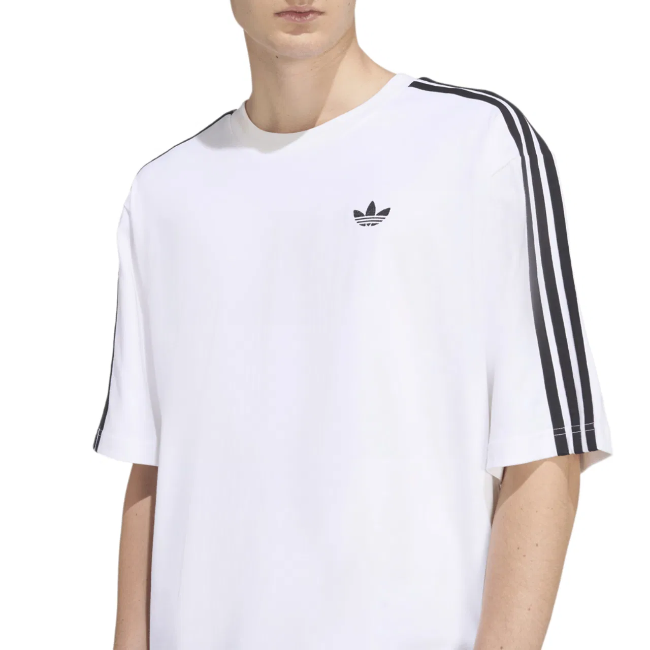 Мужская футболка OS 3S Adidas, белый/черный — фото 3