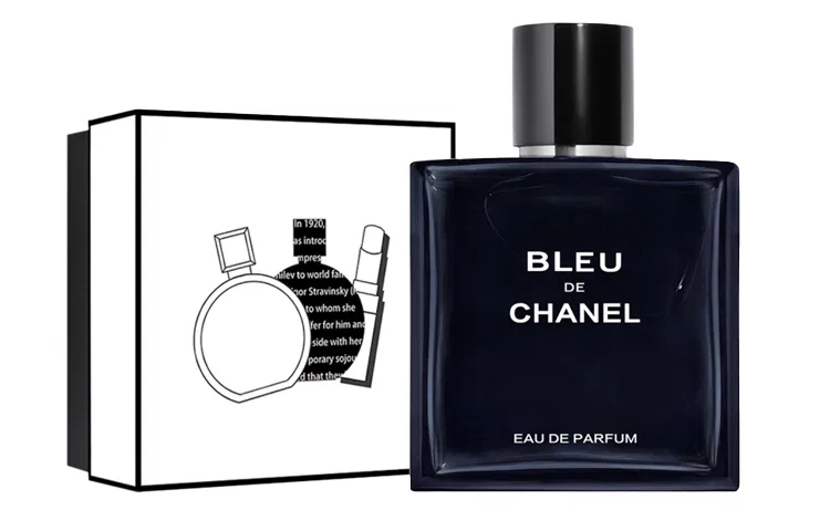 Мужская парфюмерная вода Cerulean, подарочный набор, 50 мл, CHANEL, Blue — фото 2