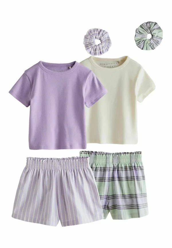 Комплект пижамы хлопковый 2 pack set Next lilac purple, фиолетовый