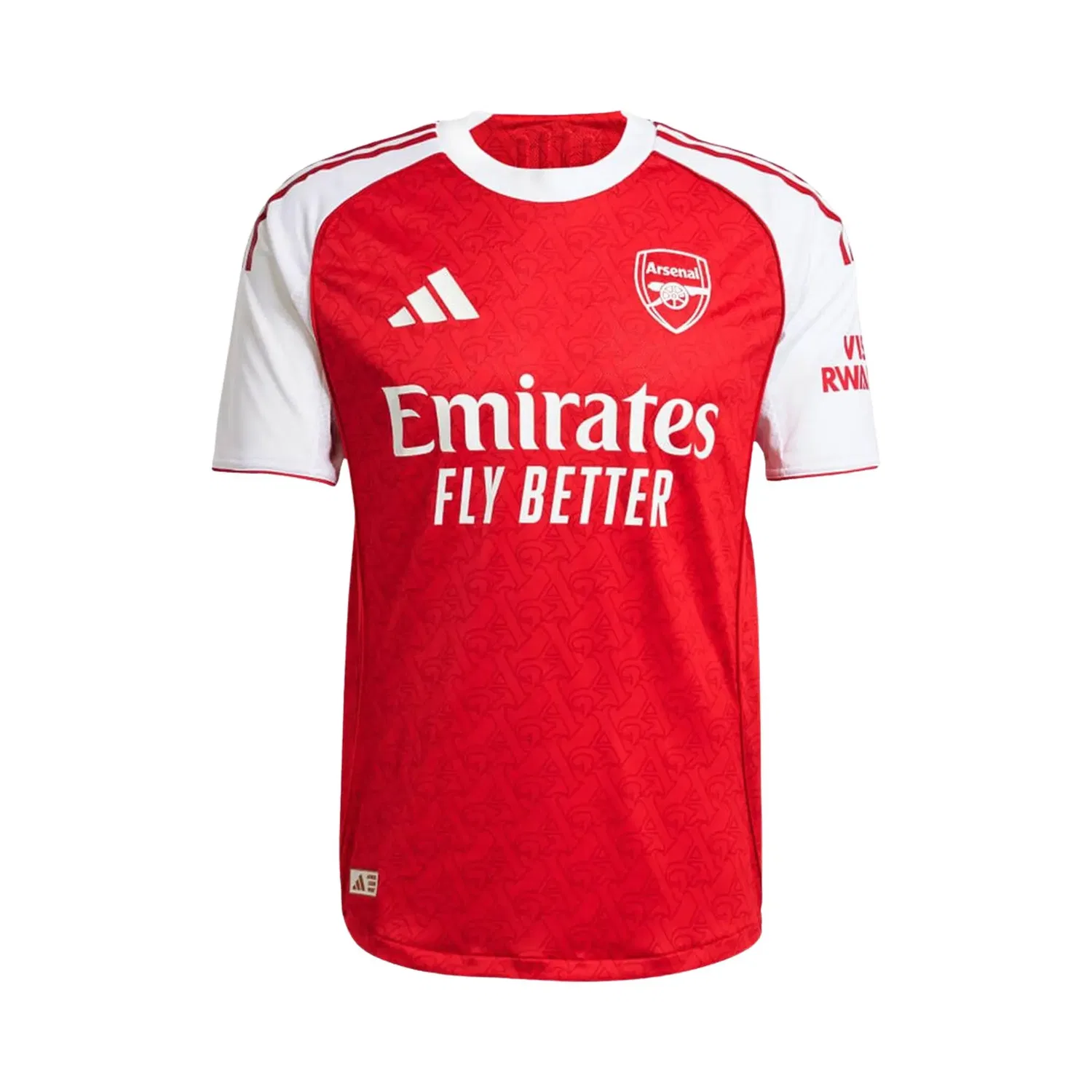 Оригинальная домашняя футболка Adidas Arsenal 25/26 (азиатские размеры), красный