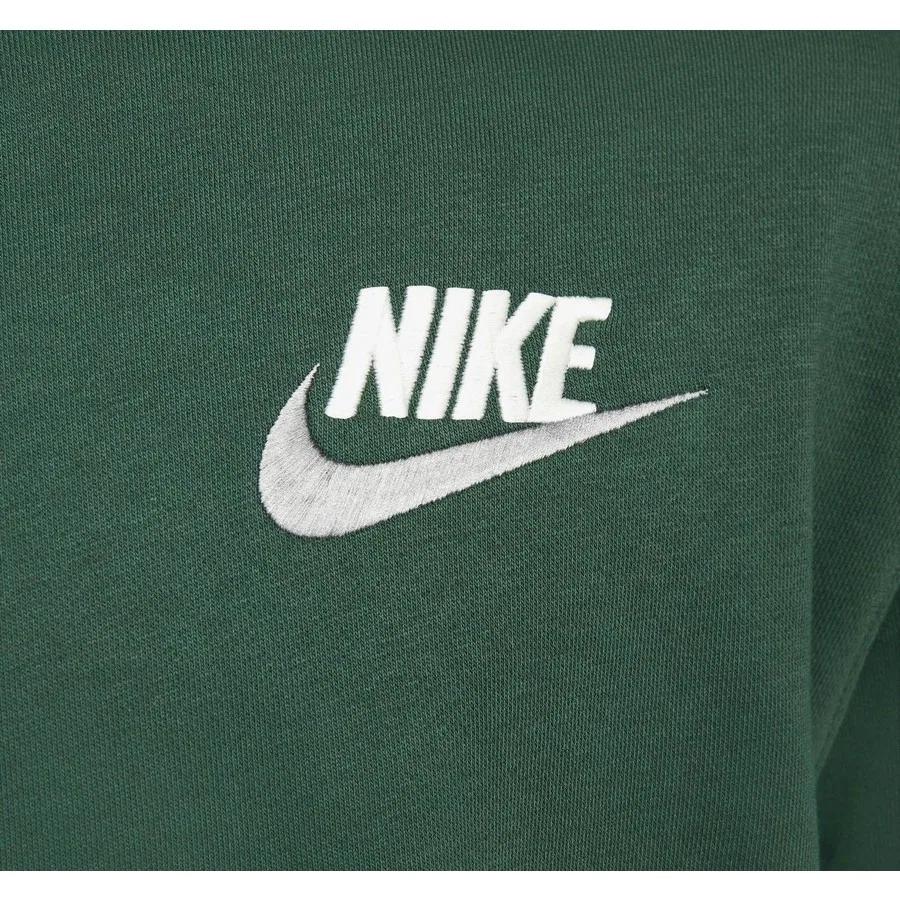 Свитшот с длинным рукавом Club+ Fit Crew Nike, Зеленый — фото 3