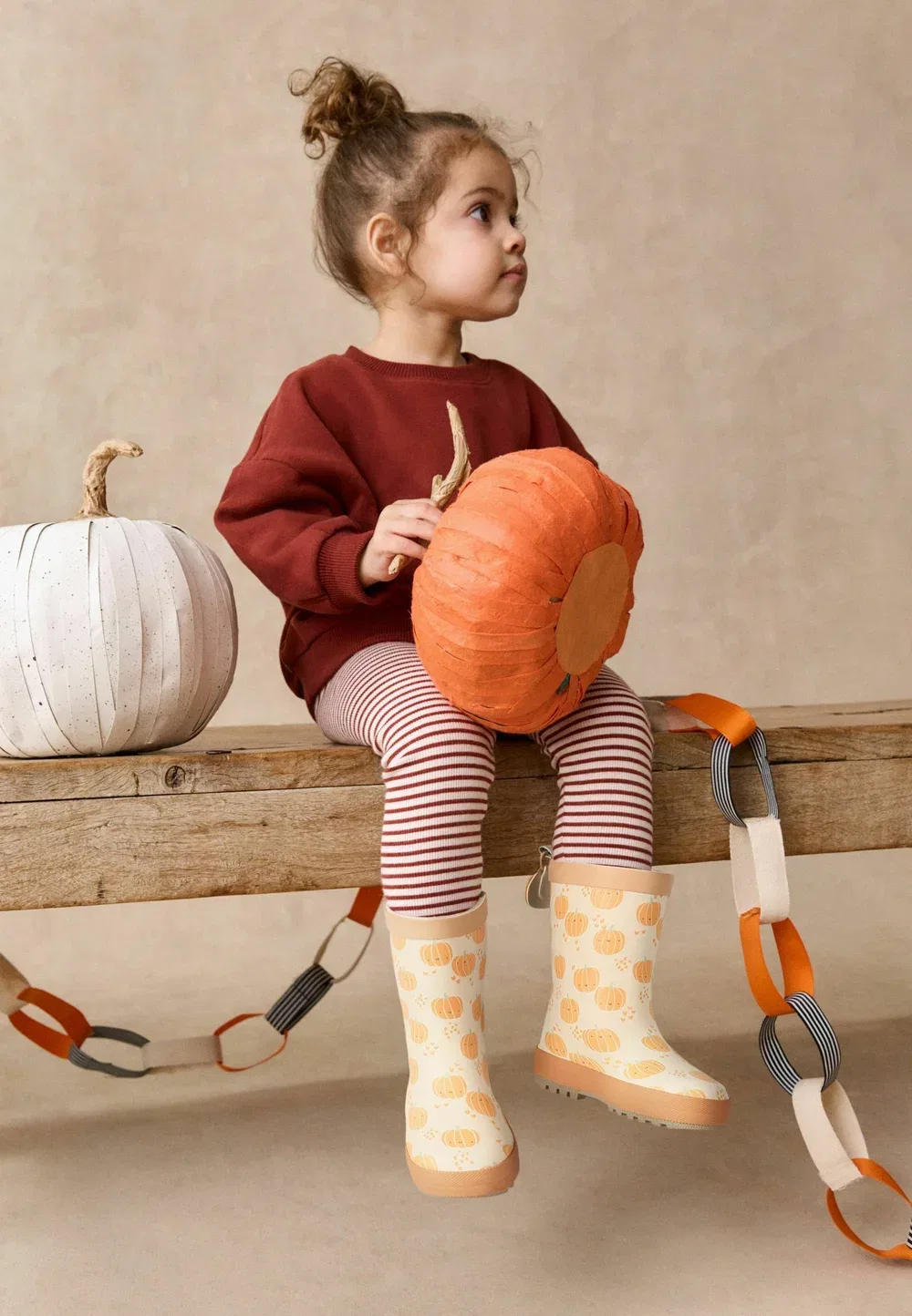 Резиновые сапоги Character стандартные - резиновые сапоги Next, Orange Pumpkin — фото 3