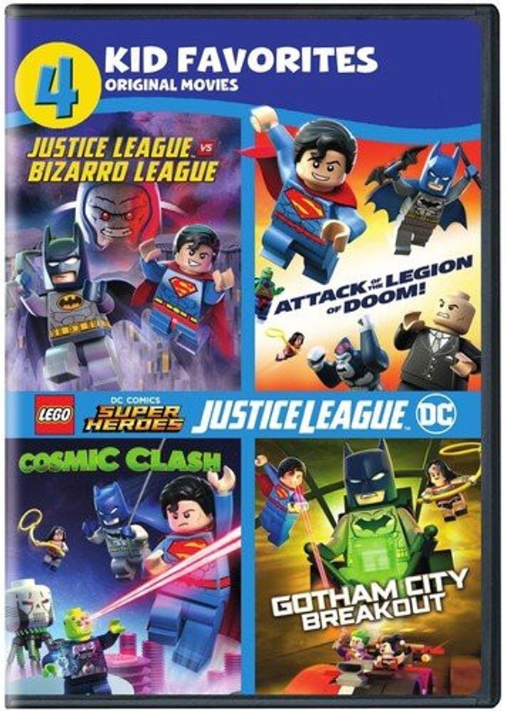 

Диск DVD 4 Kid Favorites: Lego Dc Super