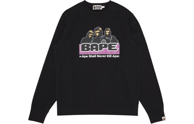 

Толстовка мужская черная A Bathing Ape, черный