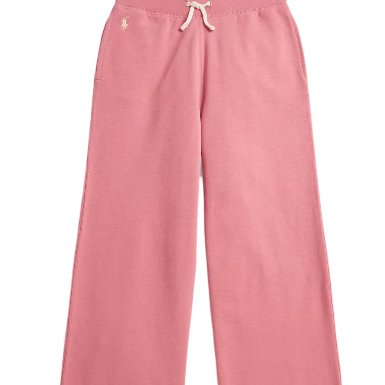 Детские трикотажные спортивные штаны умеренной посадки Polo Ralph Lauren, Pink — фото 4