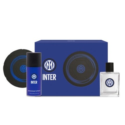 

Fc Internazionale Milano Духи Mann FC Inter EDT 100 мл и дезодорант 150 мл с футбольным мячом и пробниками