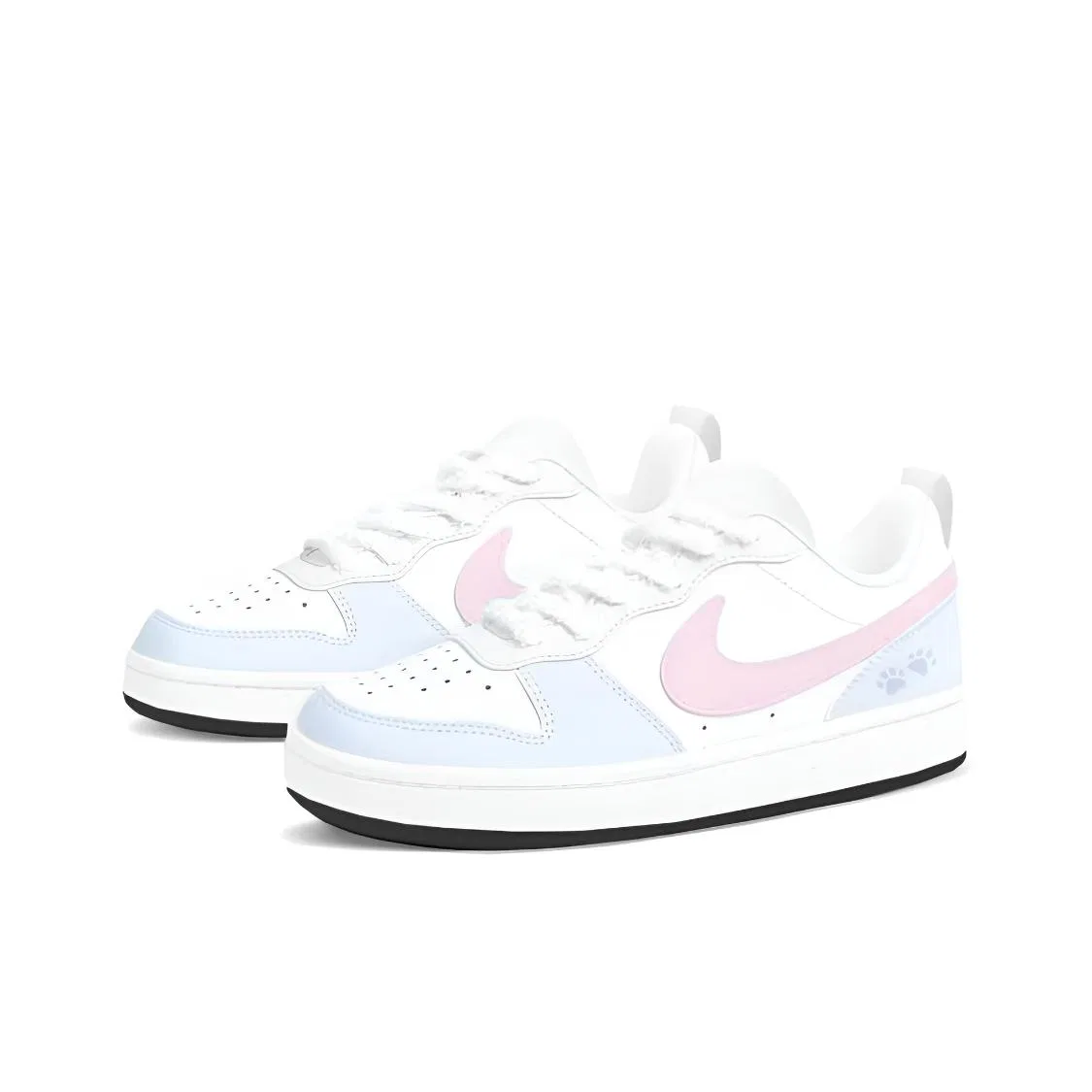 Детские скейтборд-кроссовки Court Borough с принтом, Nike, Blue — фото 4