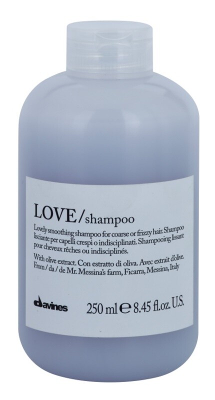 

Разглаживающий шампунь для непослушных и вьющихся волос Davines Love Olive