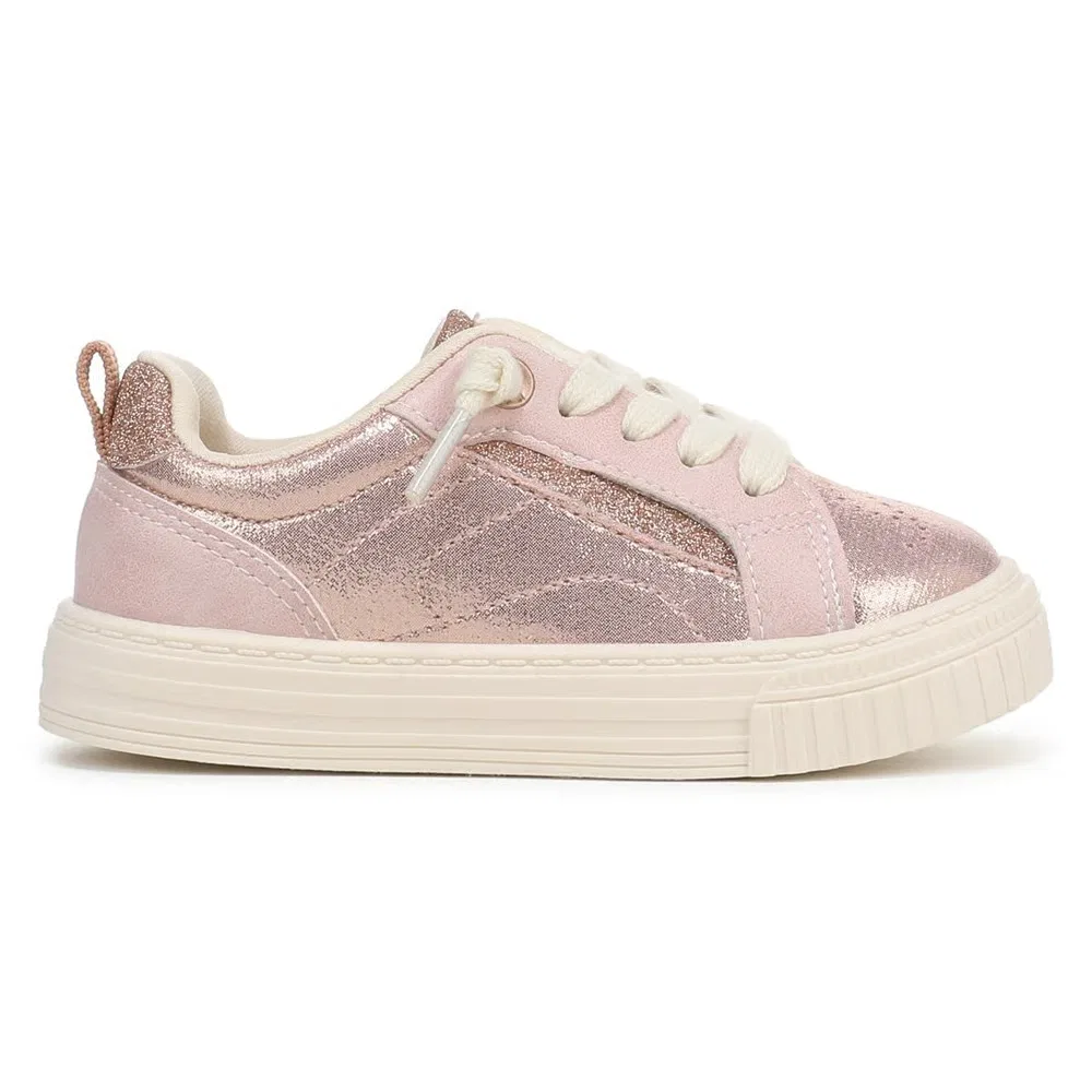Детские слипоны Aly-T Blowfish Malibu, Blush Shimmer Faux Leather — фото 2