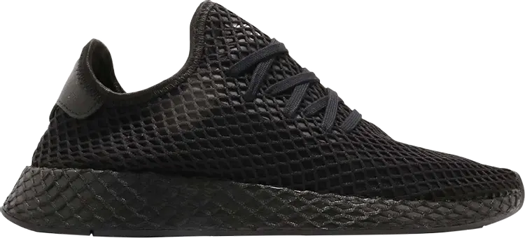 

Кроссовки Adidas Deerupt 'Double Black', черный