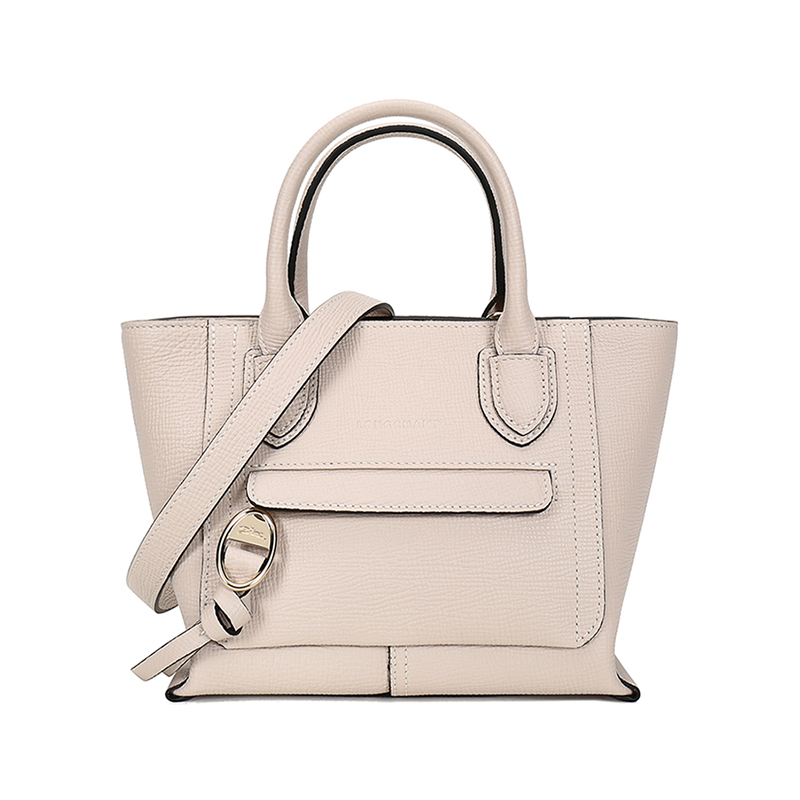 

LONGCHAMP Почтовая сумка Cow Leather через плечо, маленькая женская сумка розовый белый