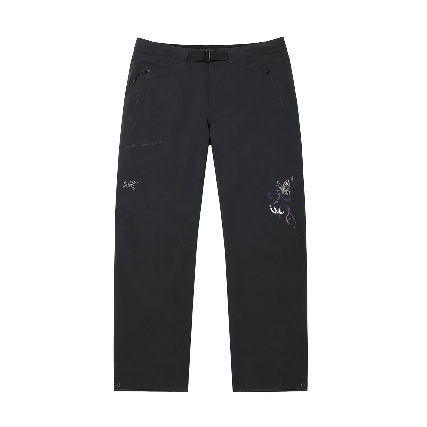 Женские софтшелл-брюки с умеренным прямым кроем GAMMA SL Arcteryx, Black